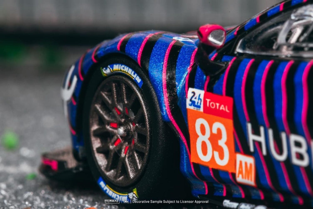 Ferrari 488 GTE 24h of Le Mans 2019 Frey / Gatting / Gostner #83 1:64 Diecast Scale - By Tarmac Works Drivers Side Front View