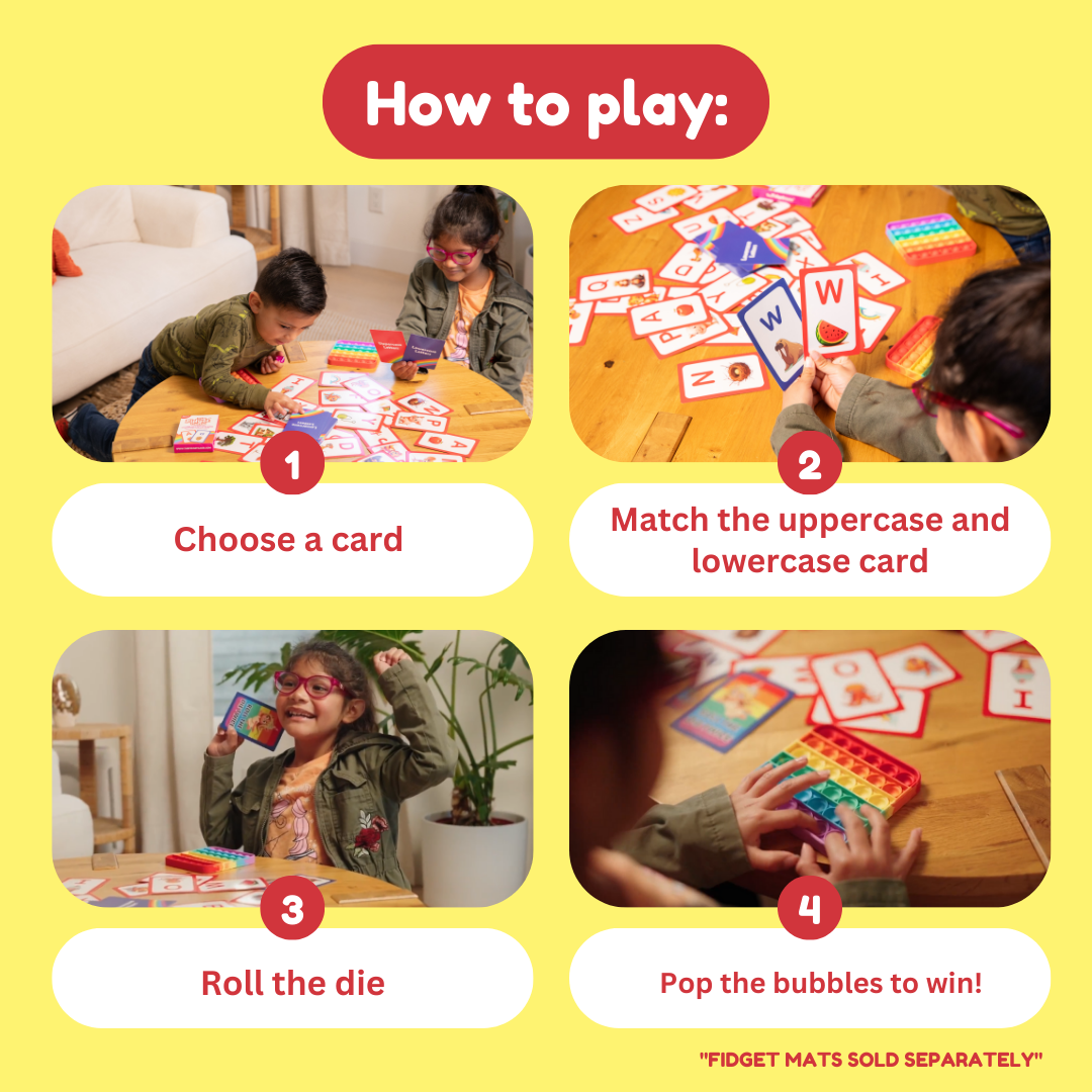 ABC: Learn Uppercase & Lowercase Letters Card Pack 3