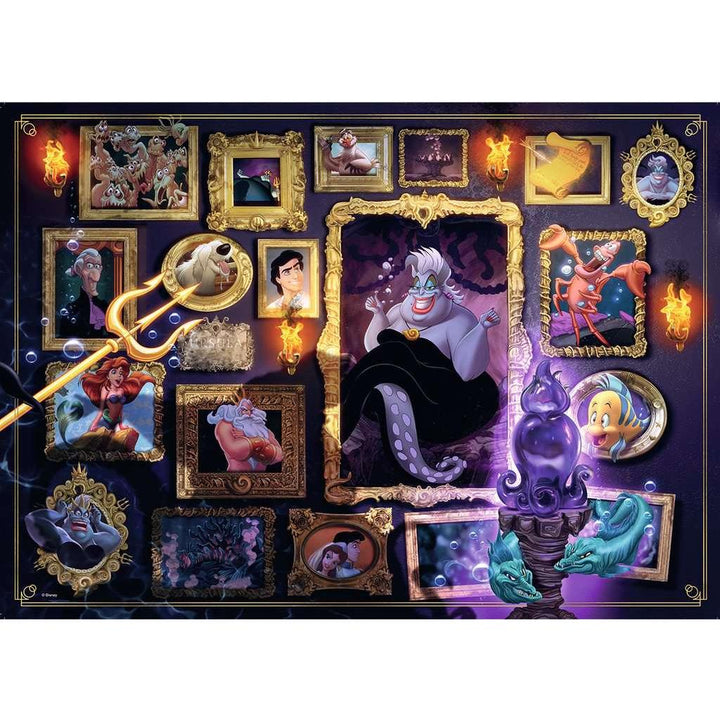 Ursula "Disney Villainous" 1000 Piece Jigsaw Puzzle Ravensburger 2