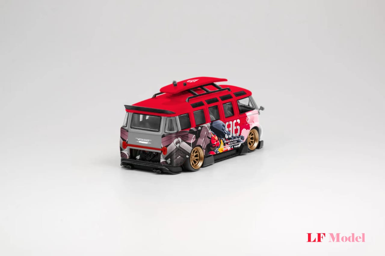 Volkswagen T1 Kombi Widebody 1:64 Diecast Model Car | livery