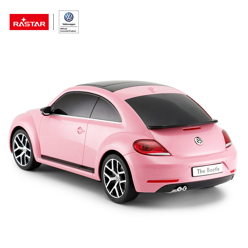 Volkswagen Beetle (Pink) Radio Remote Control 1:14 Scale Licensed Car by Rastar 4