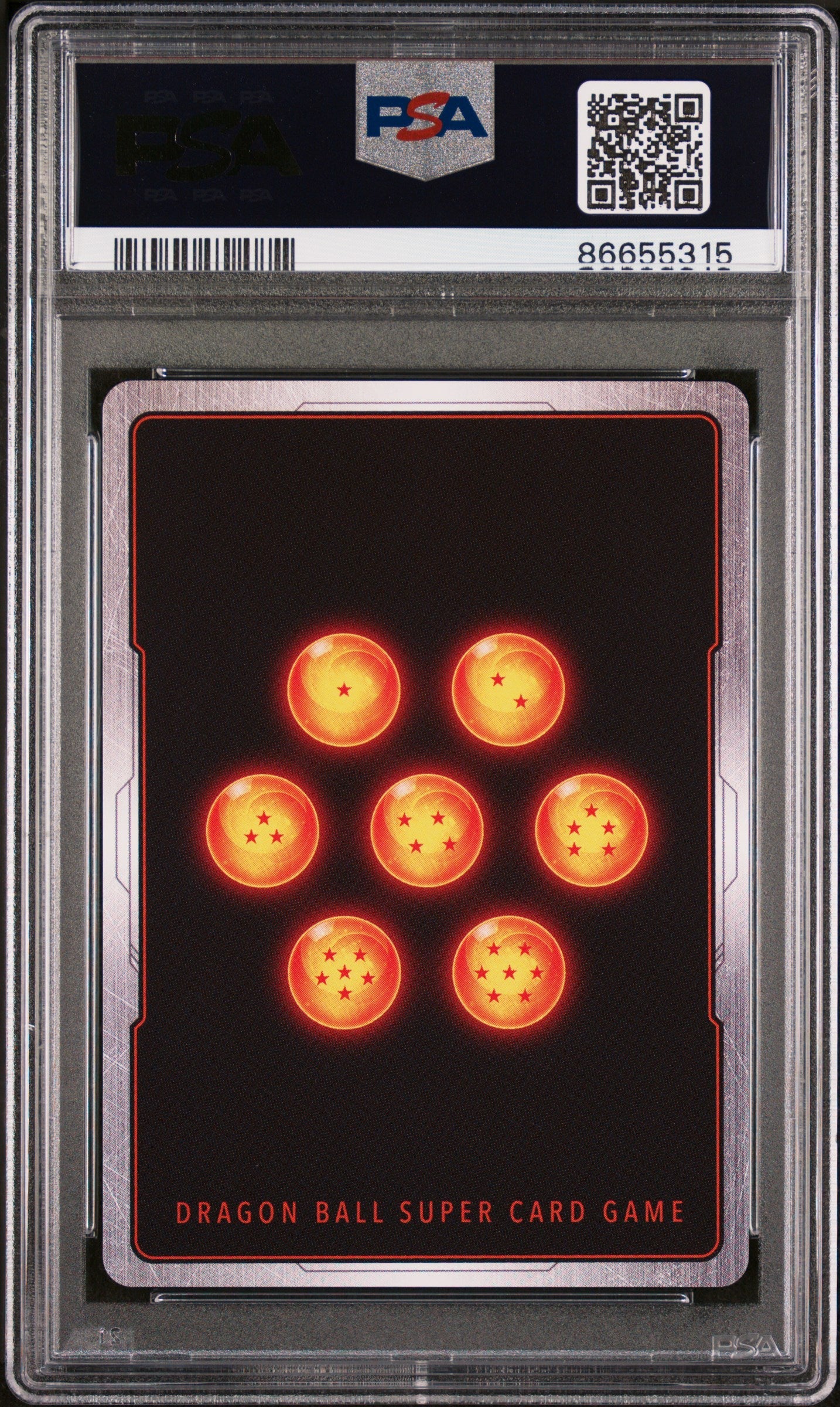 2022 DRAGON BALL SUPER MYTHIC BOOSTER COOLER, CLAN AVENGER #P-209 - PSA 10 2
