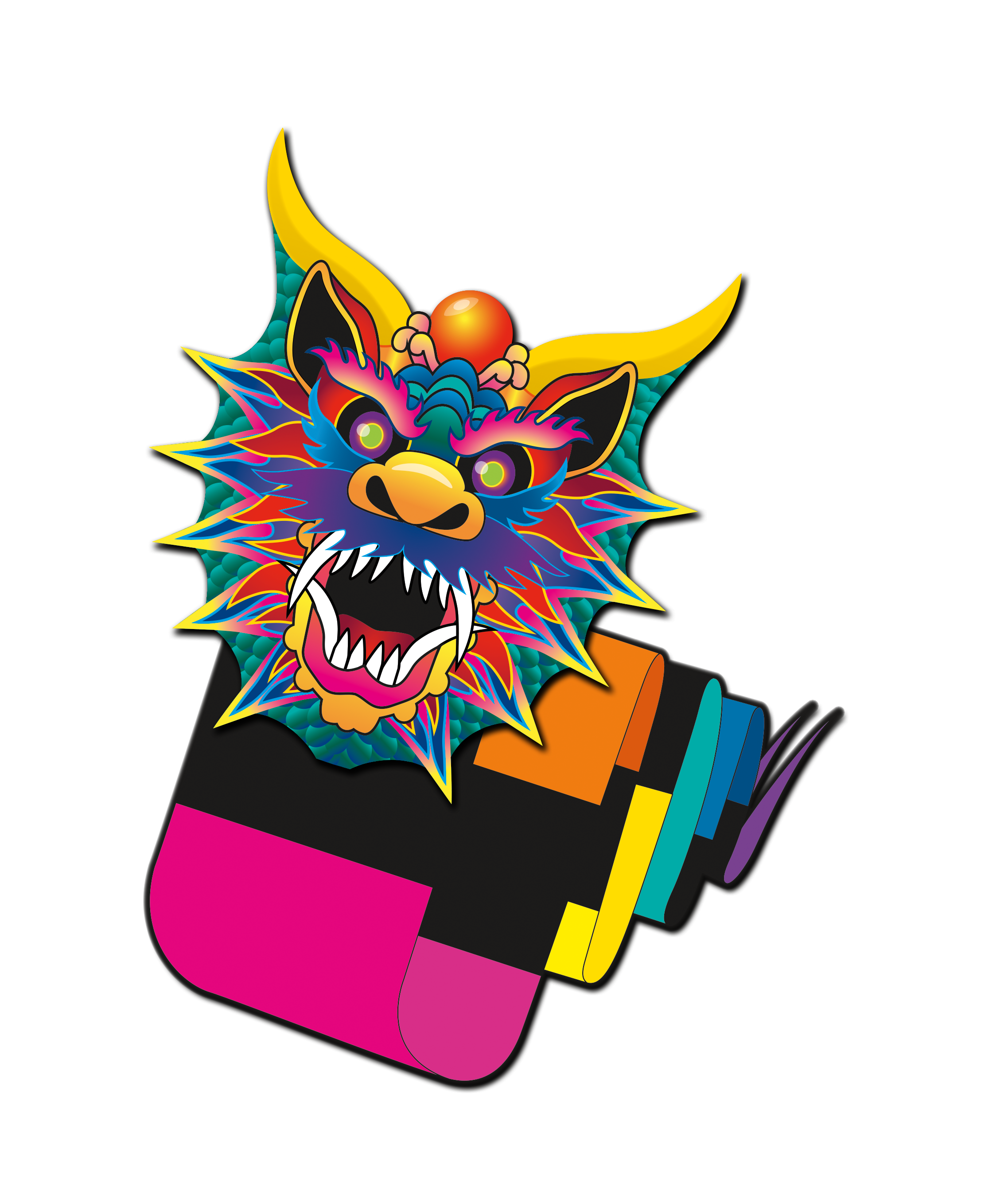 Kite - 310 Inch (25 foot) Nylon Serpent kite