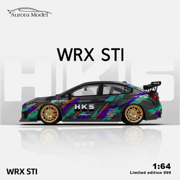 Subaru WRX STI HKS 1:64 Diecast Model by Aurora Model – Big Boy Toys Subaru WRX STI HKS 1:64 Diecast Model by Aurora Model – Big Boy Toys