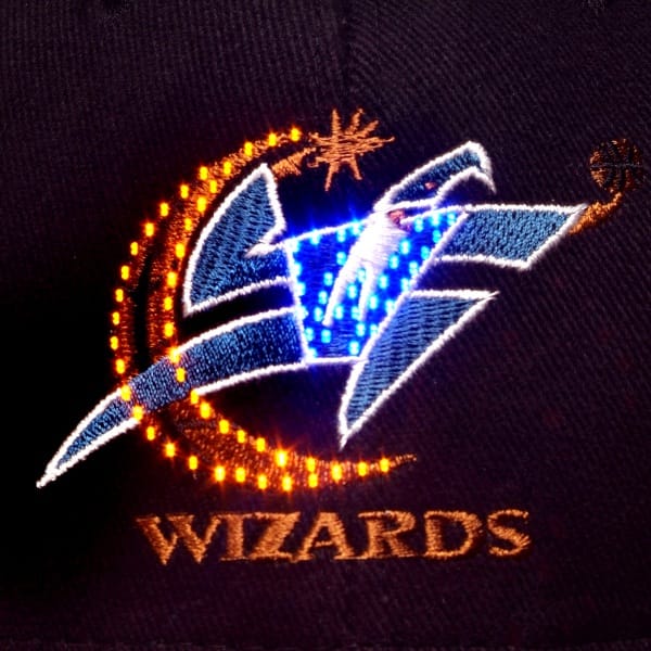 Washington Wizards Flashing Fiber Optic Cap 2