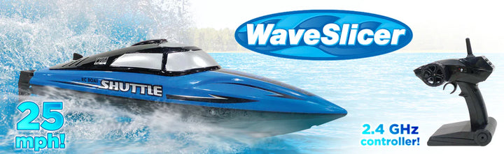 Wave Slicer Remote Control Power Boat by Odyssey ODY-1026 Packaging View