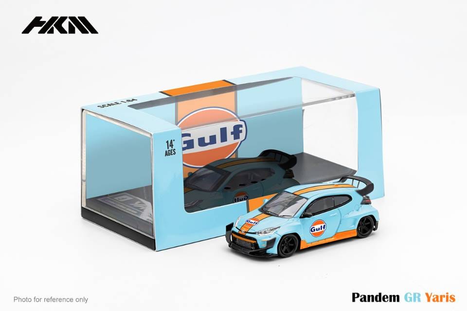 Toyota Yaris GR GULF 1:64 by HKM Model