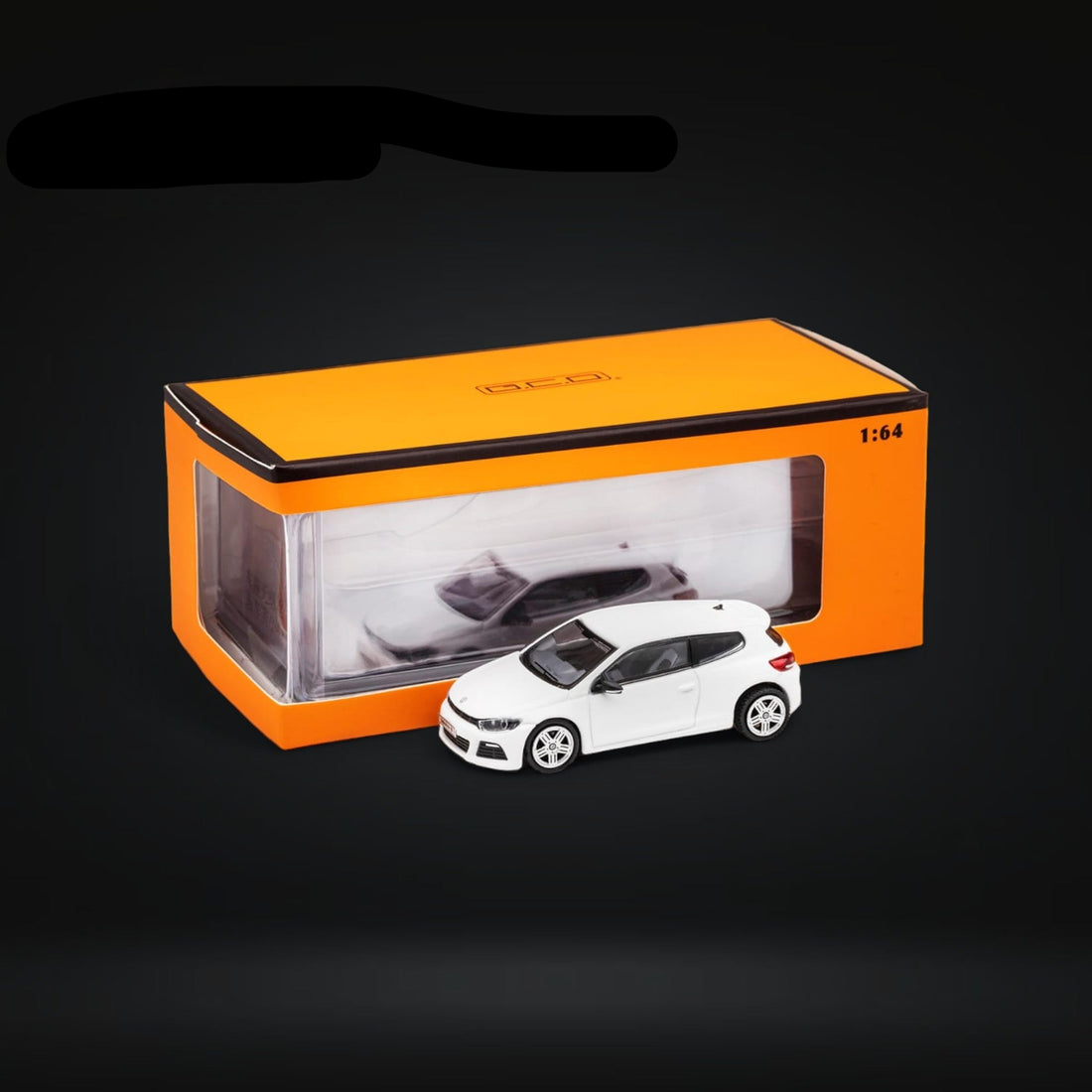 Volkswagen Scirocco R in White 1:64 KS-037-266 by GCD 2 