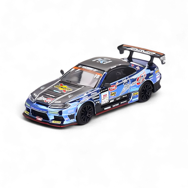 Nissan S15 Silvia D-MAX #70 Japan Exclusive #855 1:64 by Mini-GT