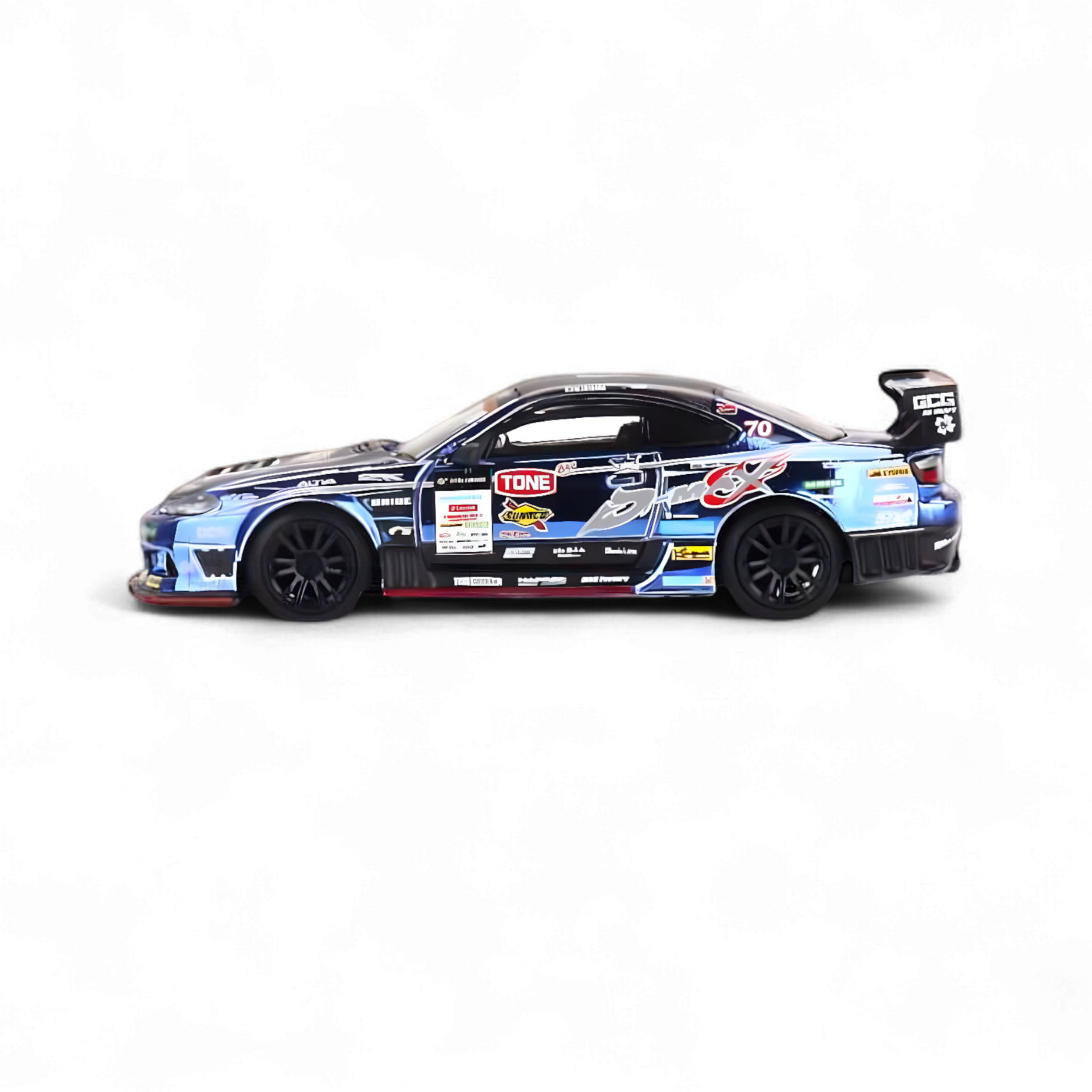 Nissan S15 Silvia D-MAX #70 Japan Exclusive #855 1:64 by Mini-GT 2