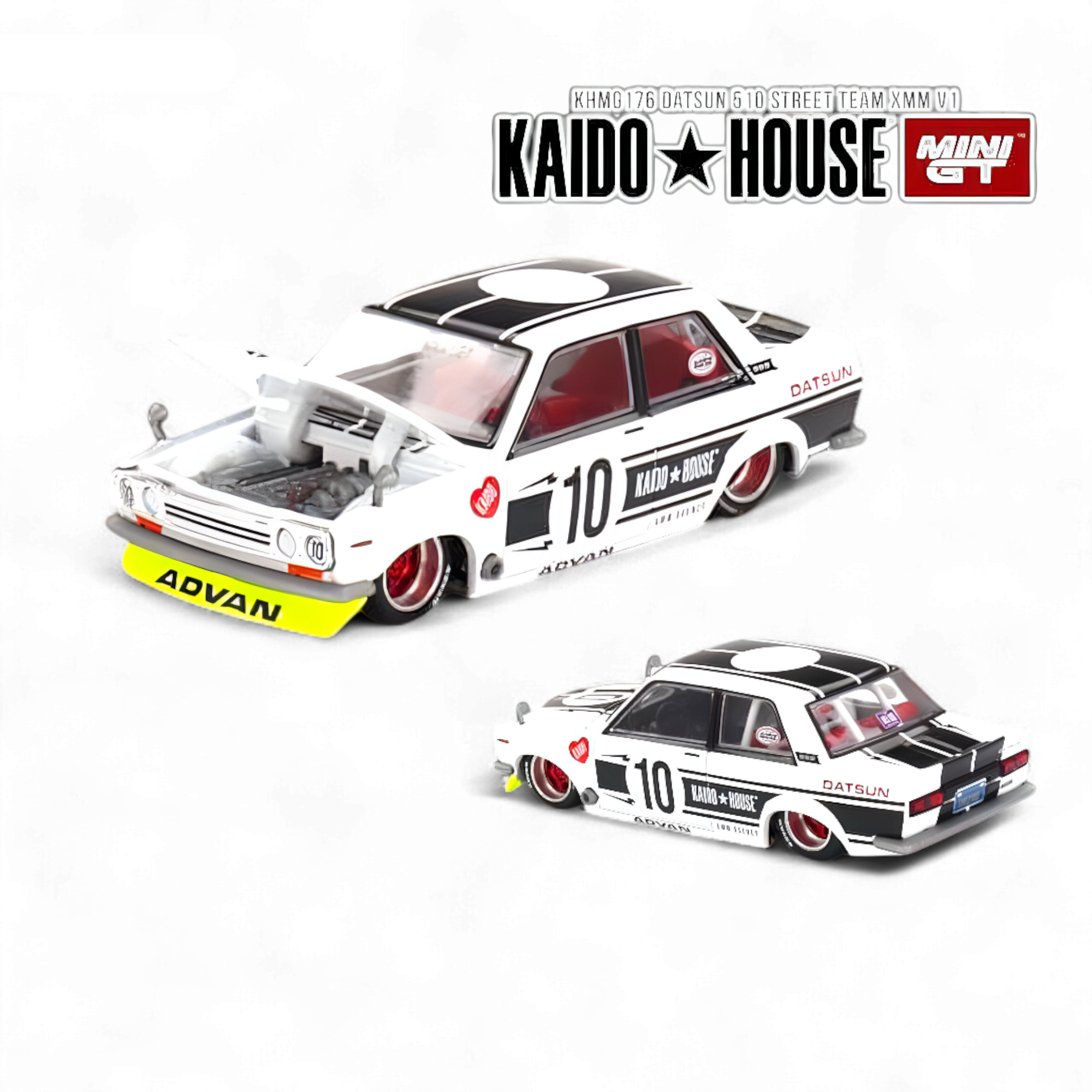 Datsun 510 Street Team XMM V1 1:64 by Kaido House 