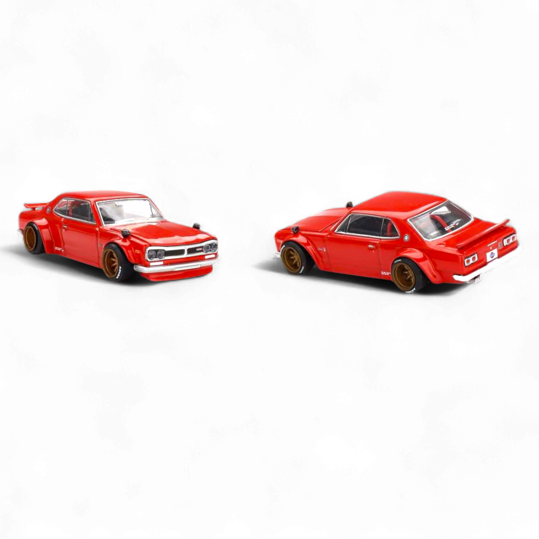 Nissan Skyline 2000GT-R Red (KPGC10) Kaido Street V1 1:64 by Mini GT Kaido House  2