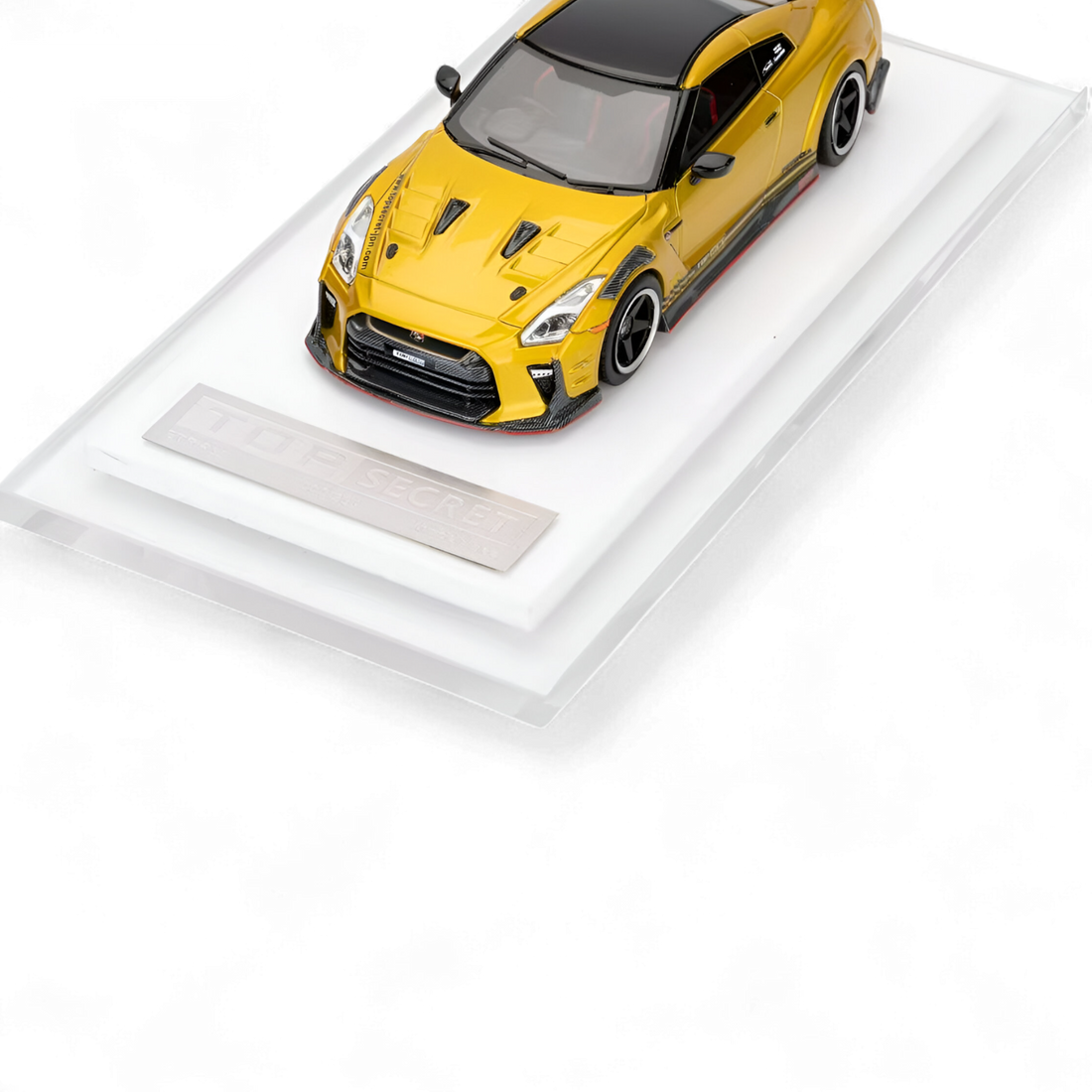 Nissan GT-R R35 TOP SECRET Modified Version Resin 1:64 - Limited to 299pcs by Model Idea 3