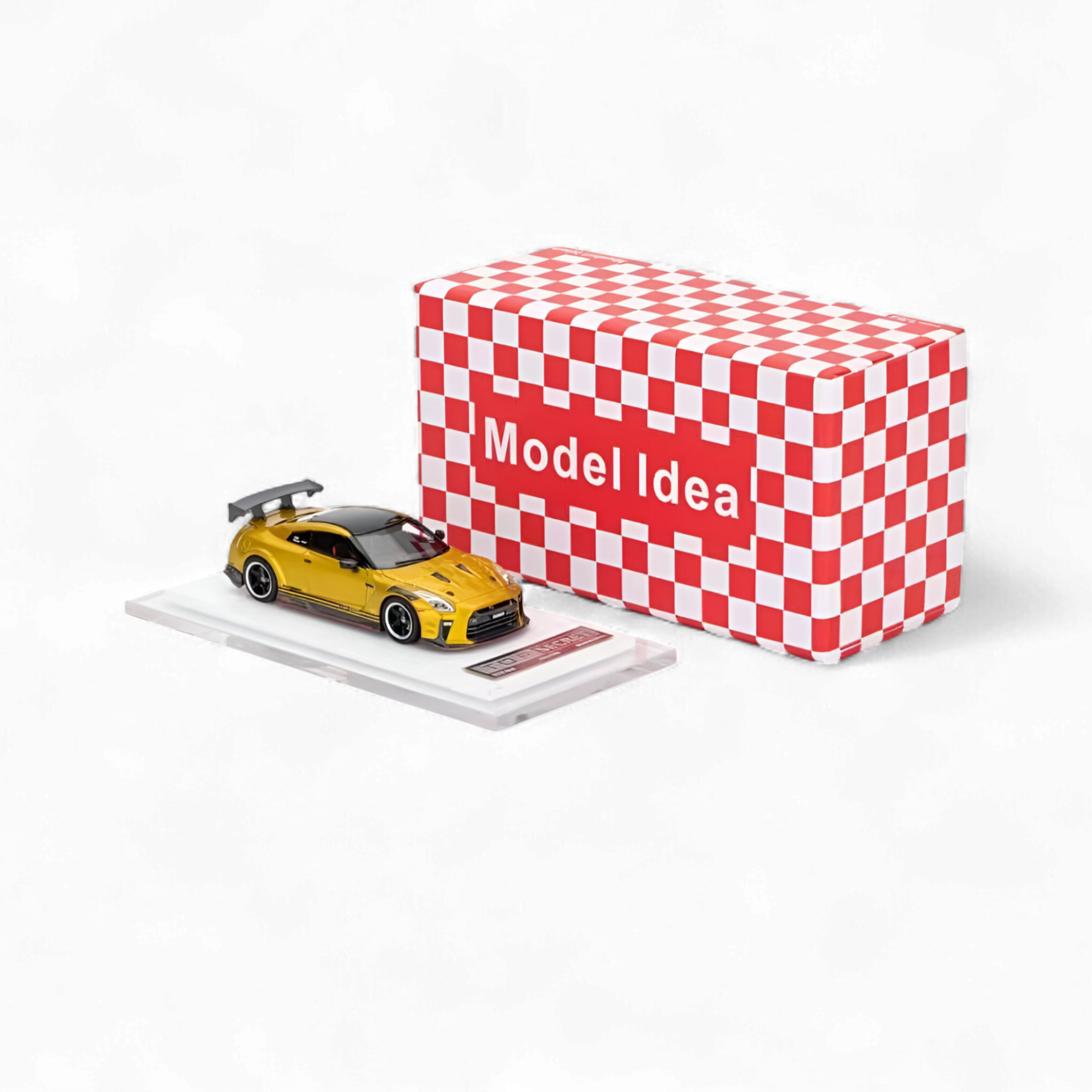 Nissan GT-R R35 TOP SECRET Modified Version Resin 1:64 - Limited to 299pcs by Model Idea 6