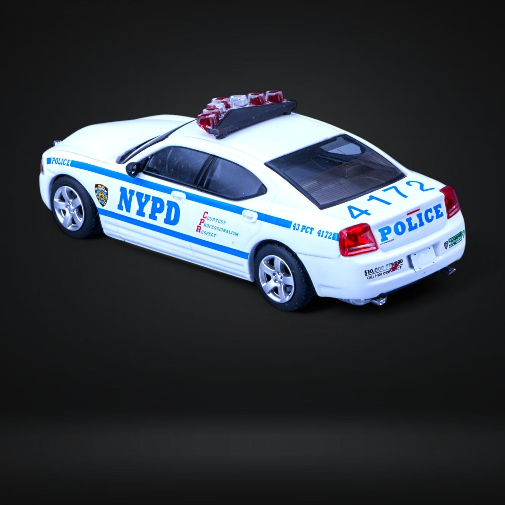 Dodge Charger 2008 New York City Police NYPD 1:64 by Rollin 2