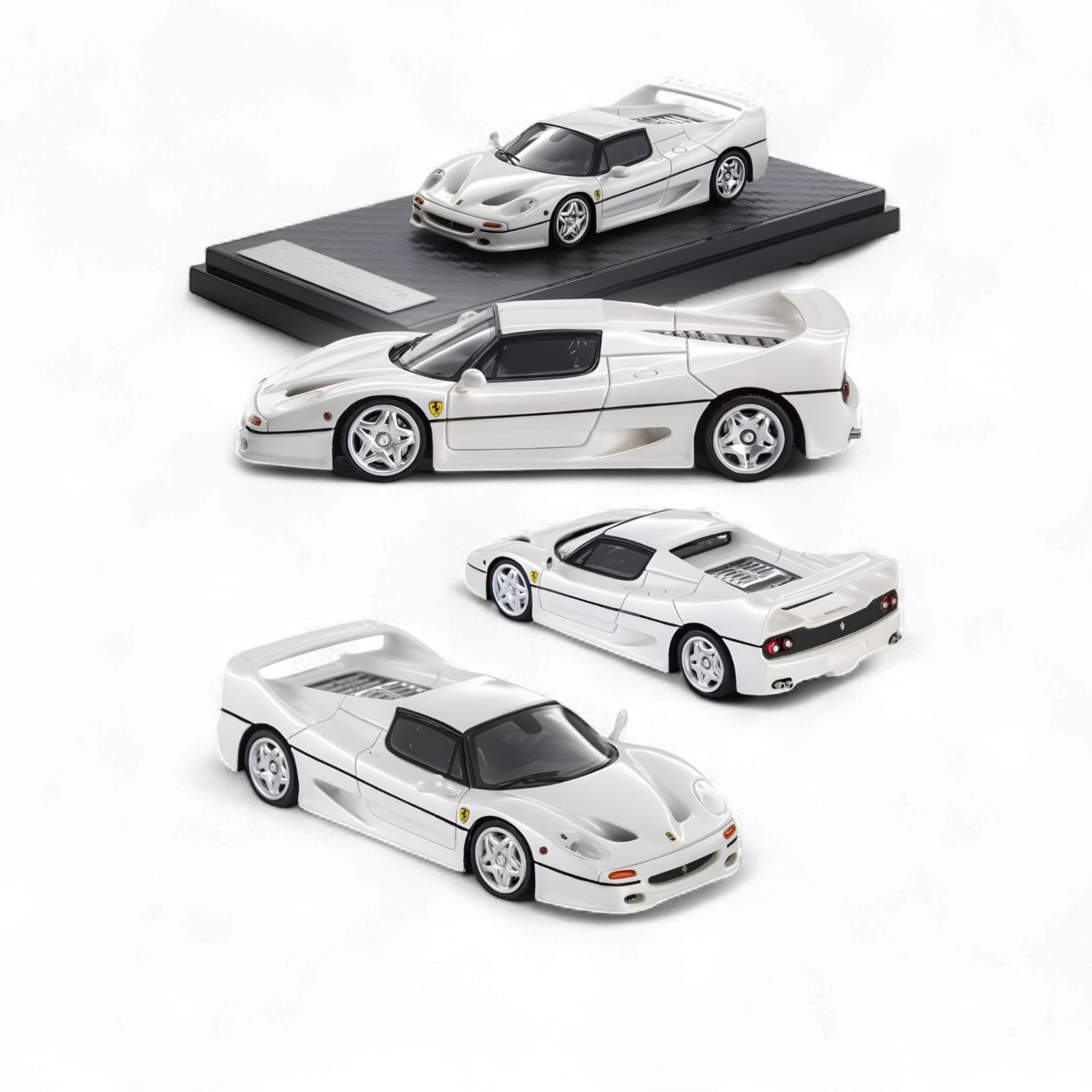 Ferrari F50 - Pearl White - Resin 1:64 by Nice Auto