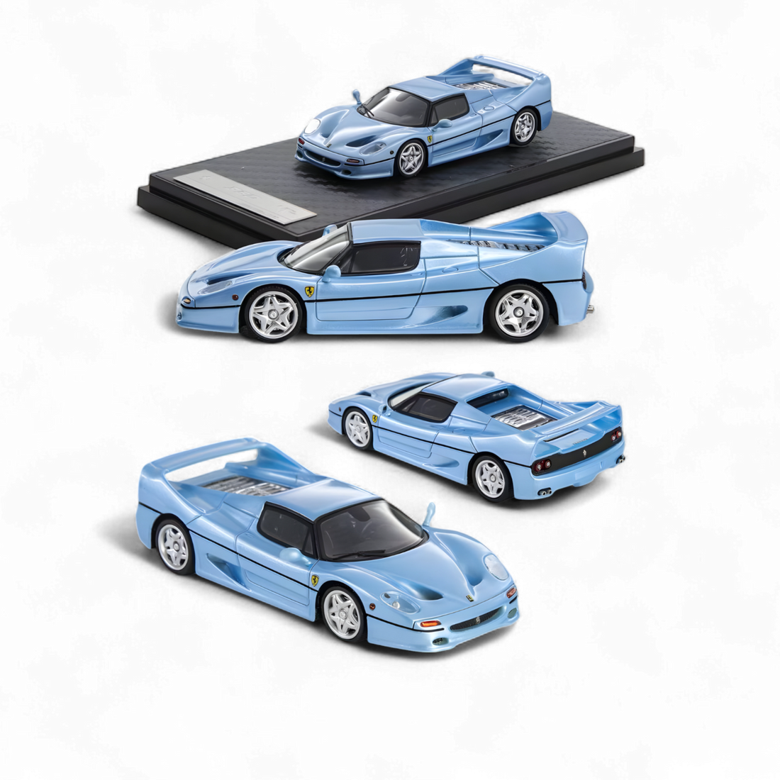 Ferrari F50 - Ice Blue - Resin 1:64 by Nice Auto