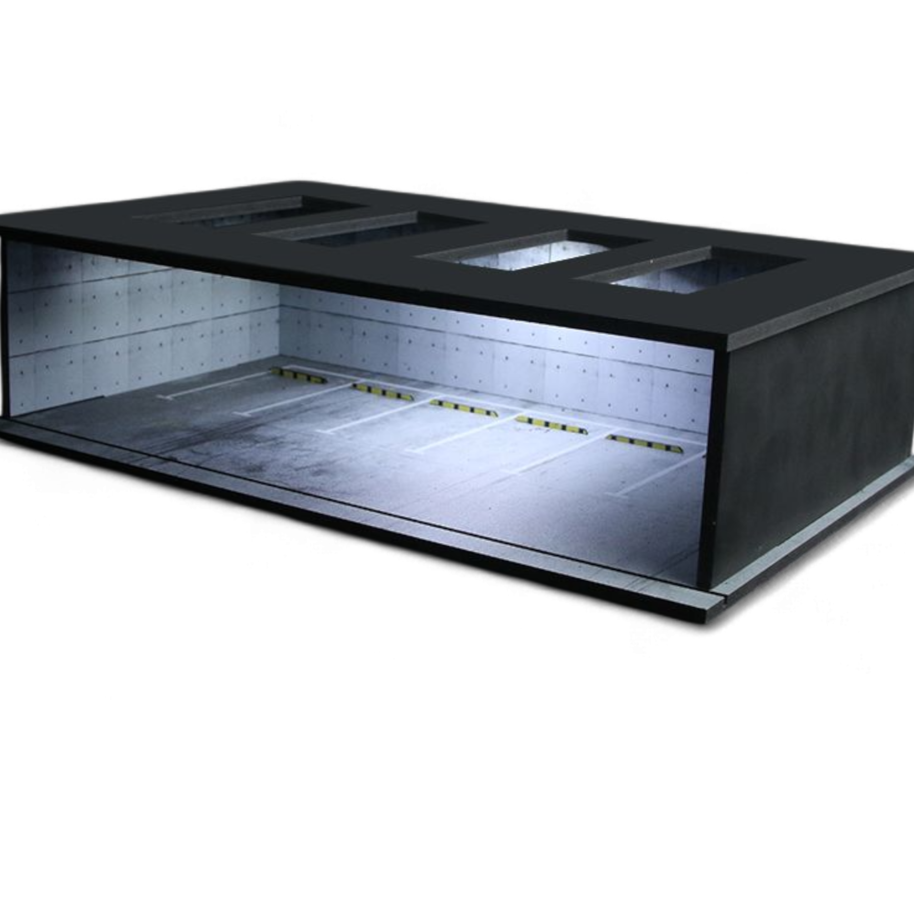 UNDERGROUND PARKING GARAGE SCENE 02 - MO915002 1:64 by MoreArt