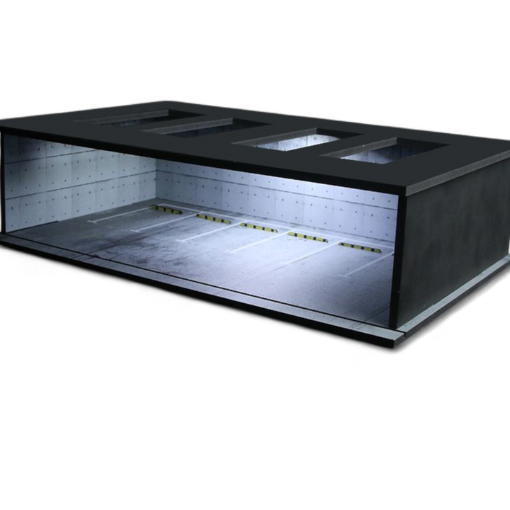 UNDERGROUND PARKING GARAGE SCENE 02 - MO915002 1:64 by MoreArt
