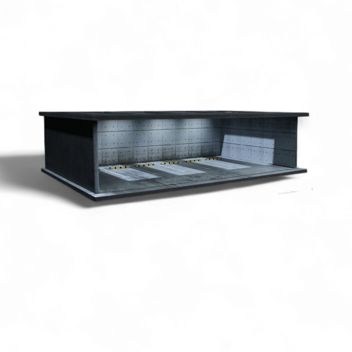 UNDERGROUND PARKING GARAGE SCENE 02 - MO915002 1:64 by MoreArt 2