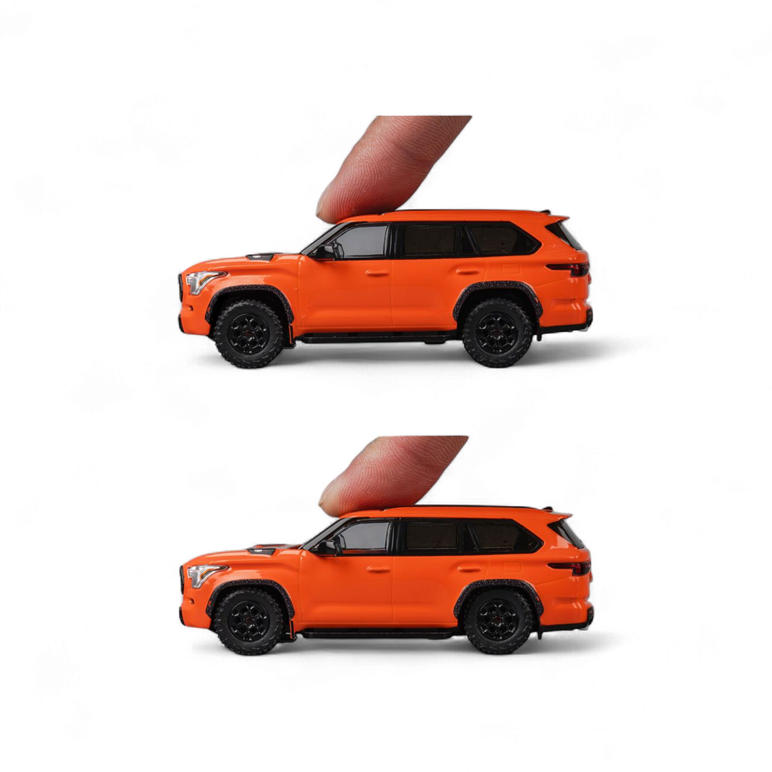 Toyota Sequoia Orange 1:64 by CM MODEL  4