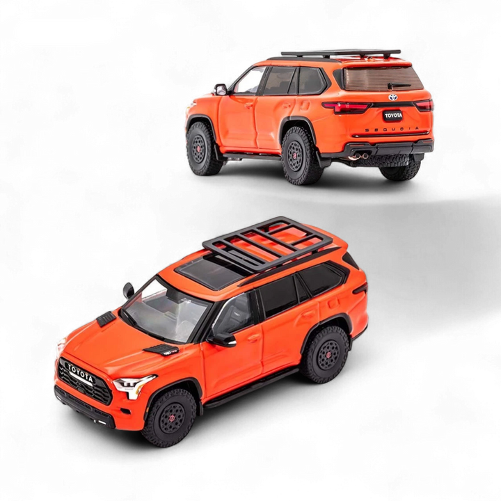 Toyota Sequoia Orange 1:64 by CM MODEL 