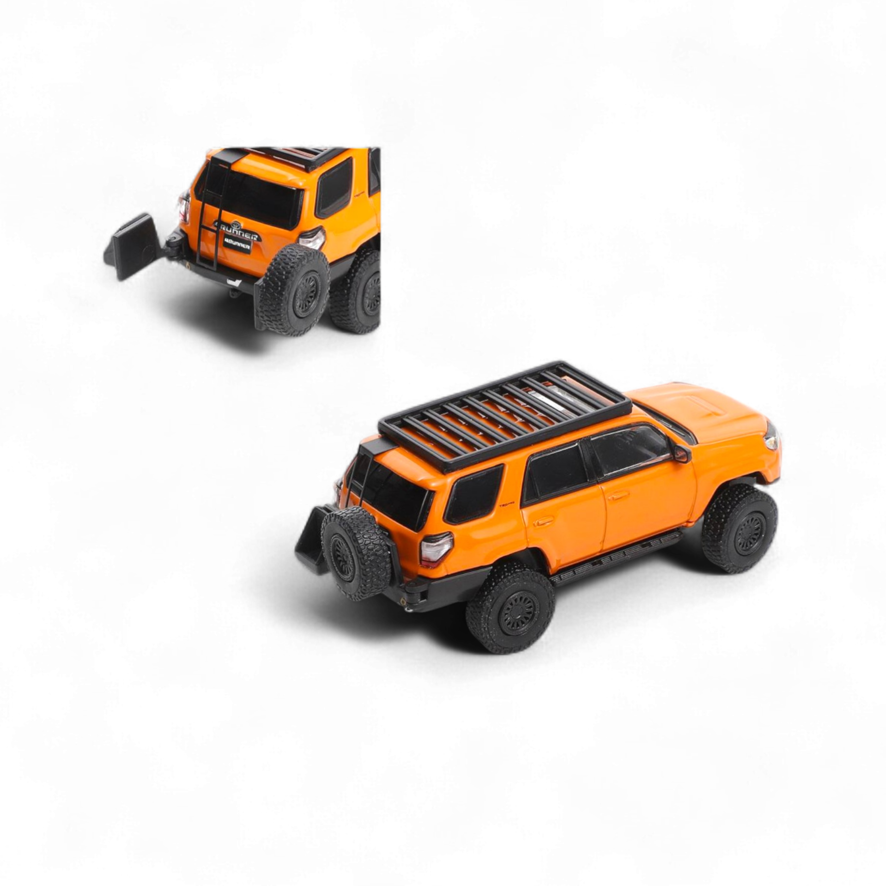 Toyota Super Overlord Light Modified Version 4 Runner - Orange 1:64 by GCD 2