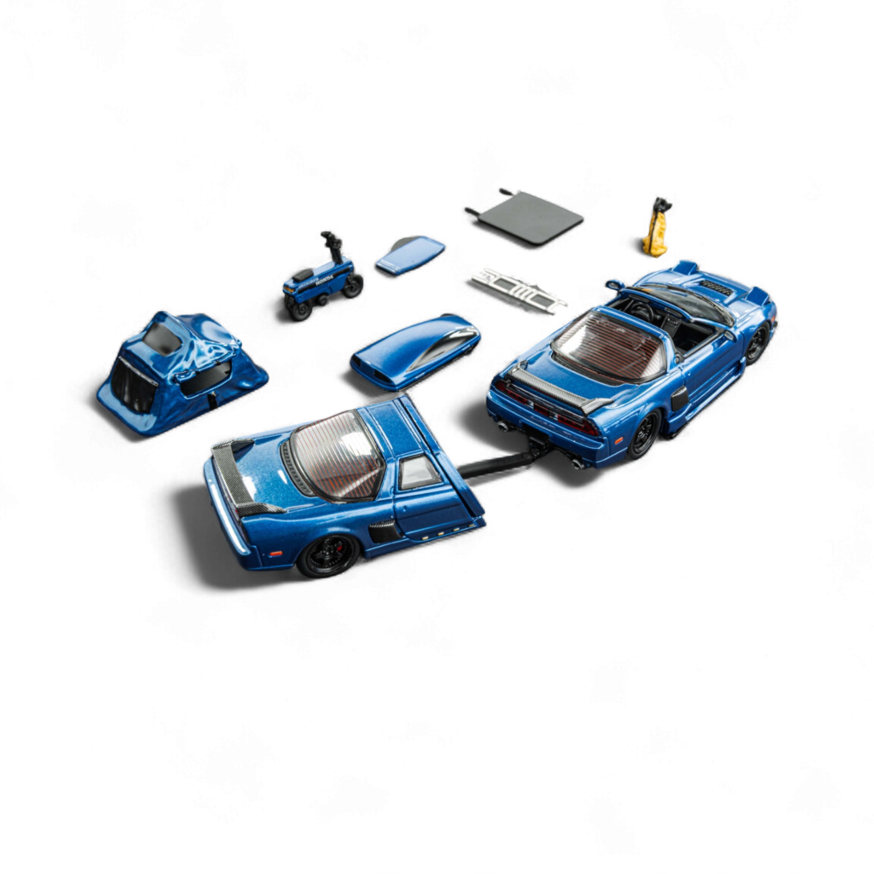 Acura NSX TRA - Transparent Blue FULL Set 1:64 by Findclassically 4