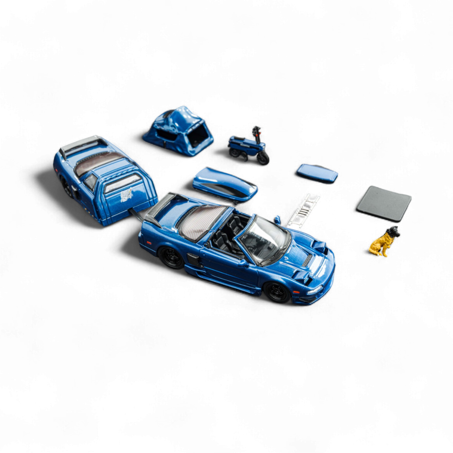 Acura NSX TRA - Transparent Blue FULL Set 1:64 by Findclassically 3