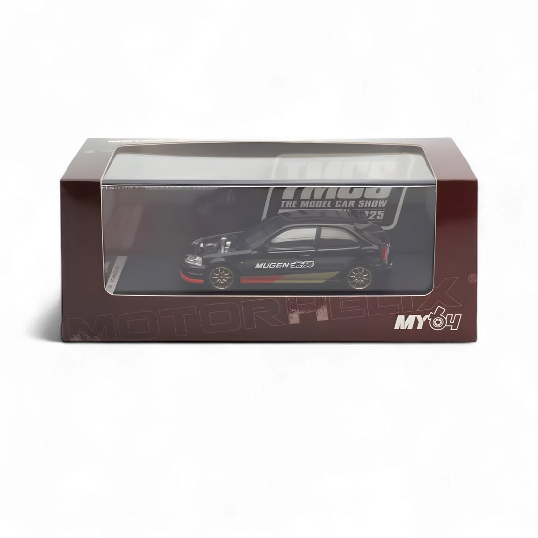 Honda Civic EK9 MUGEN Malaysia Limited Edition - Black 1:64 by Motorhelix 2
