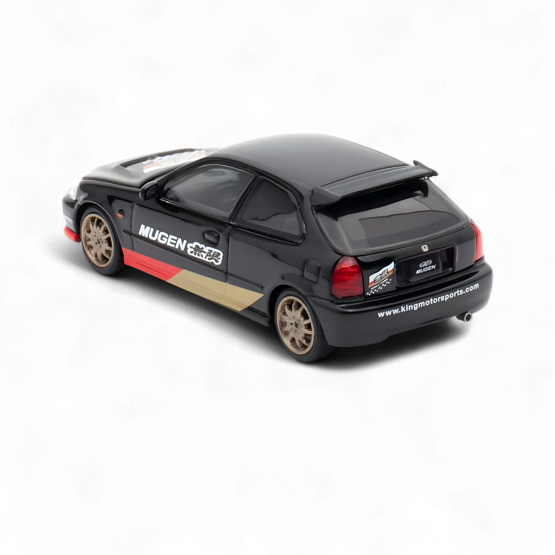 Honda Civic EK9 MUGEN Malaysia Limited Edition - Black 1:64 by Motorhelix 4
