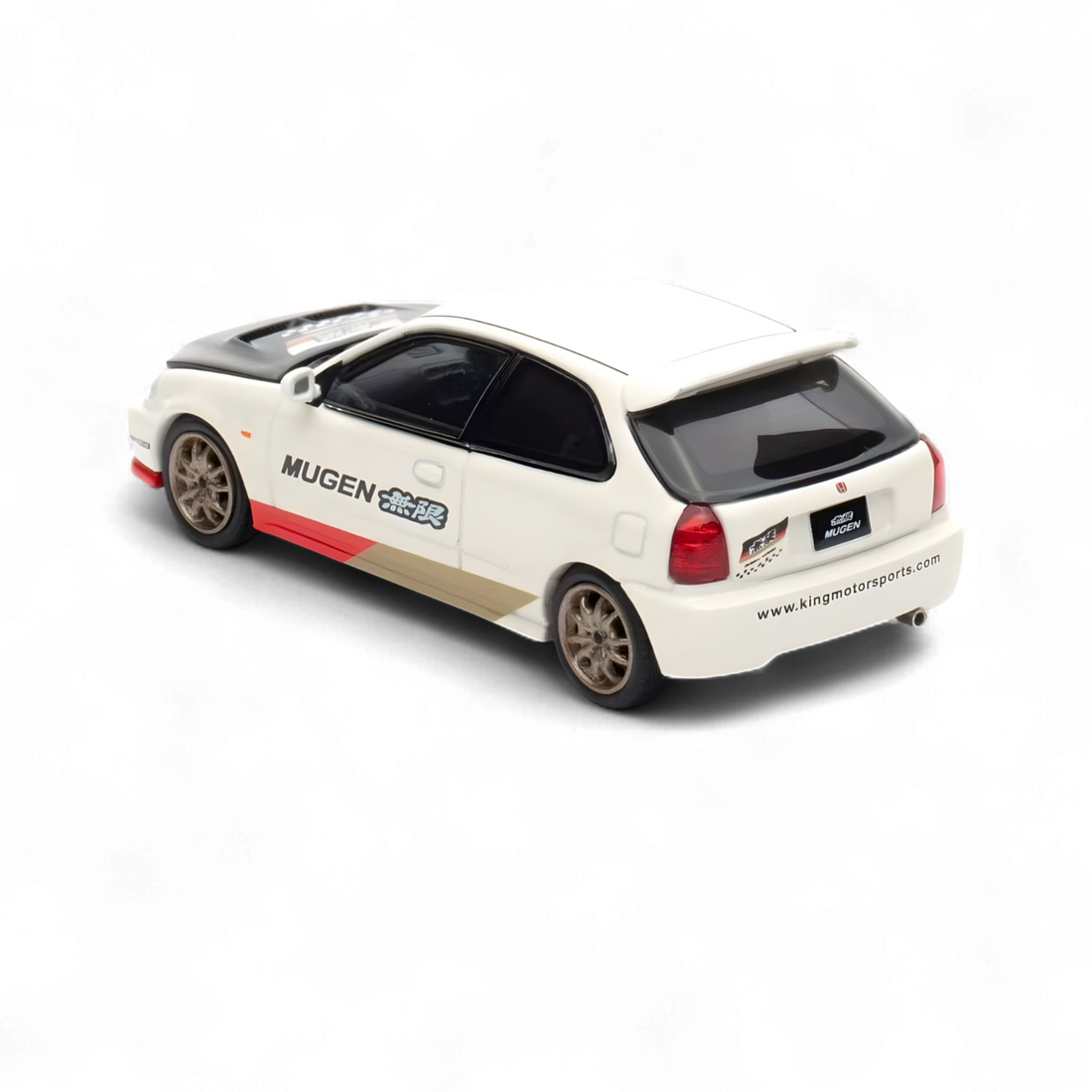 Honda Civic EK9 MUGEN Malaysia Limited Edition - White 1:64 by Motorhelix  3