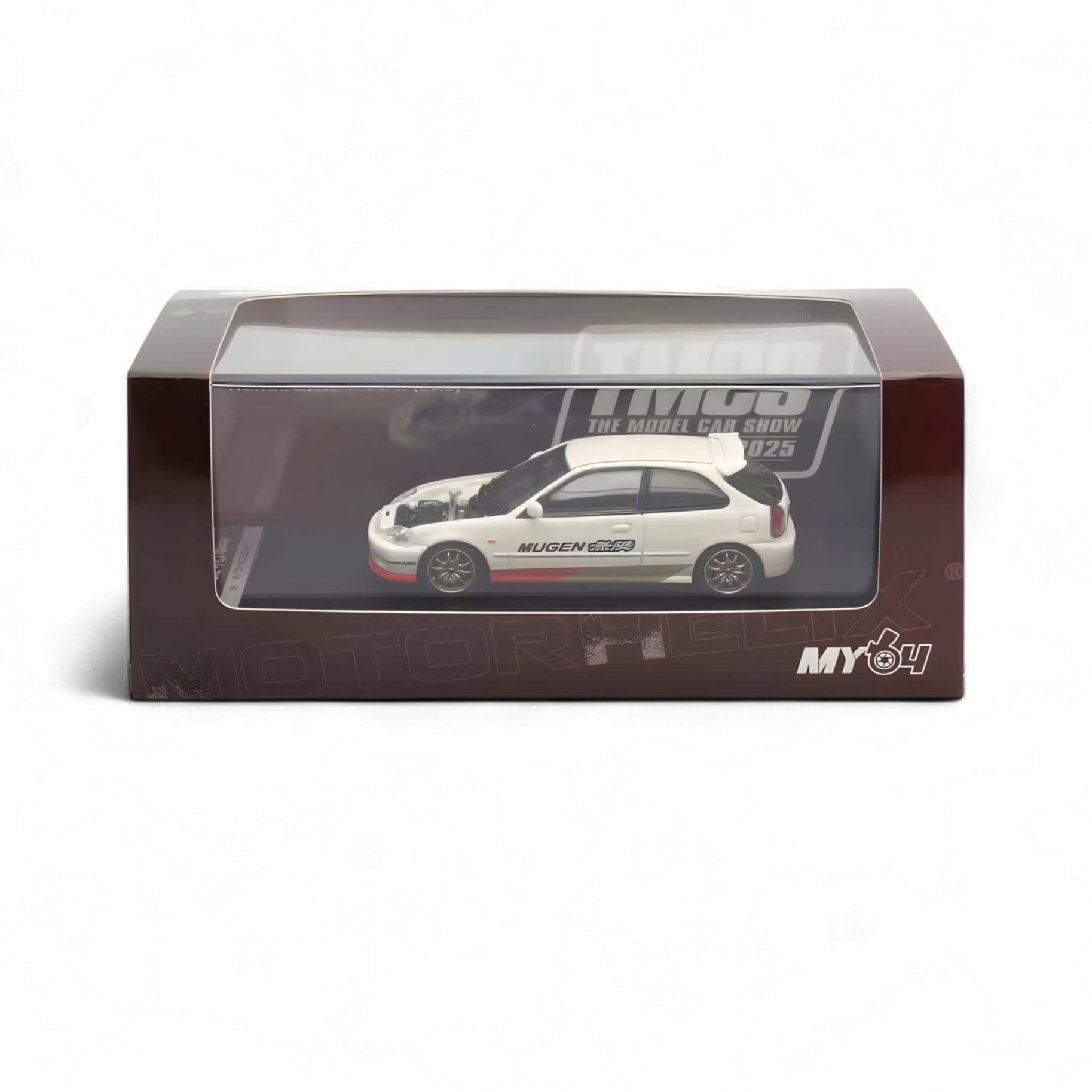 Honda Civic EK9 MUGEN Malaysia Limited Edition - White 1:64 by Motorhelix  2