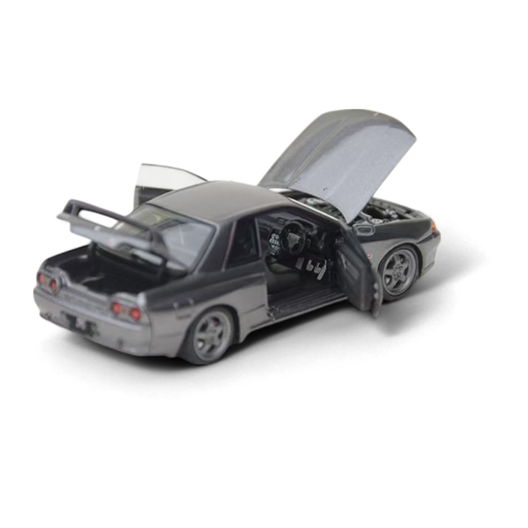 Nissan Skyline GT-R R32 Nismo S-Tune Gun Grey 1:64 by Focal Horizon  2