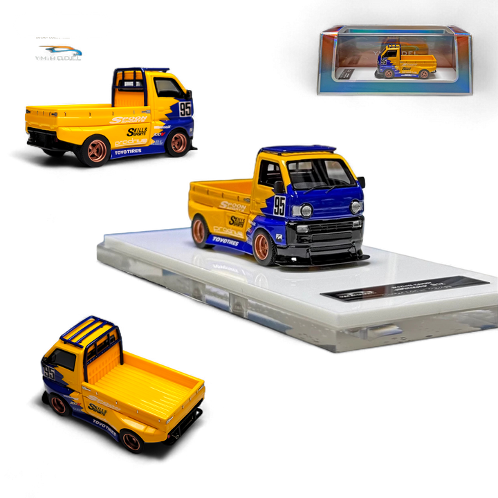Suzuki Carry D12 Widebody 1:64 by YM Model 