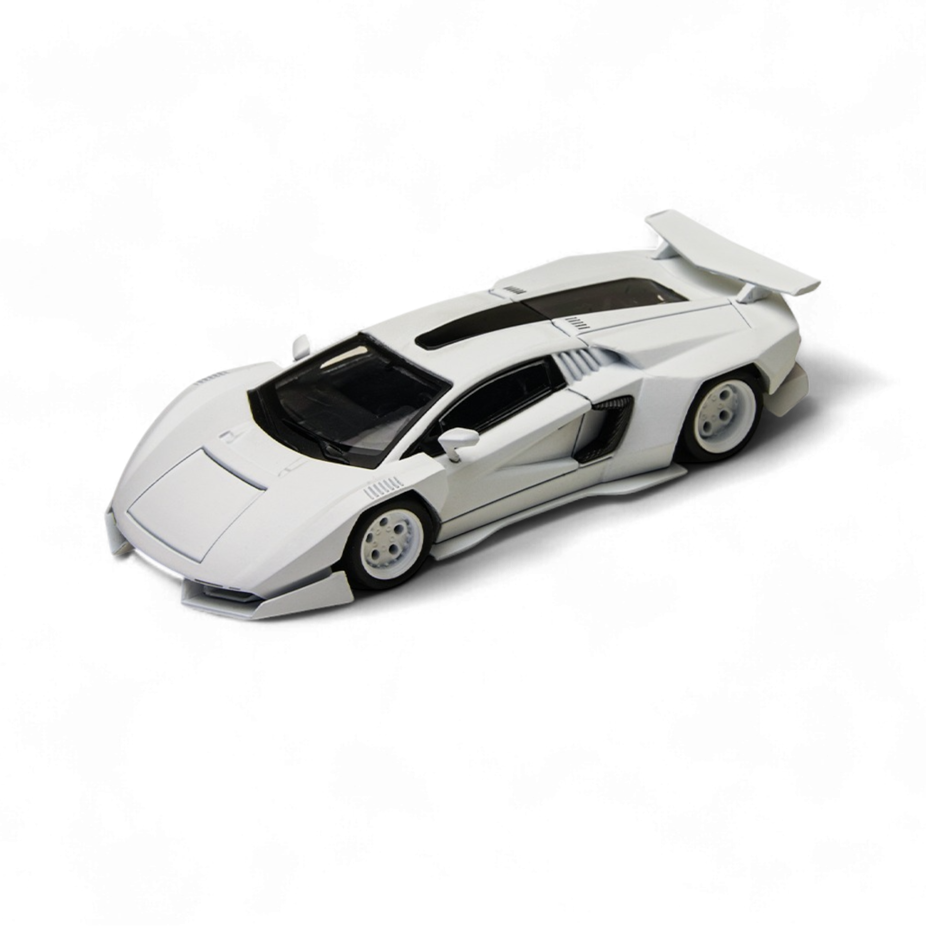 Lamborghini Countach V Ver. Mechanic PSC - White 1:64 by TimeMicro × PSC DESIGN 1/64  5