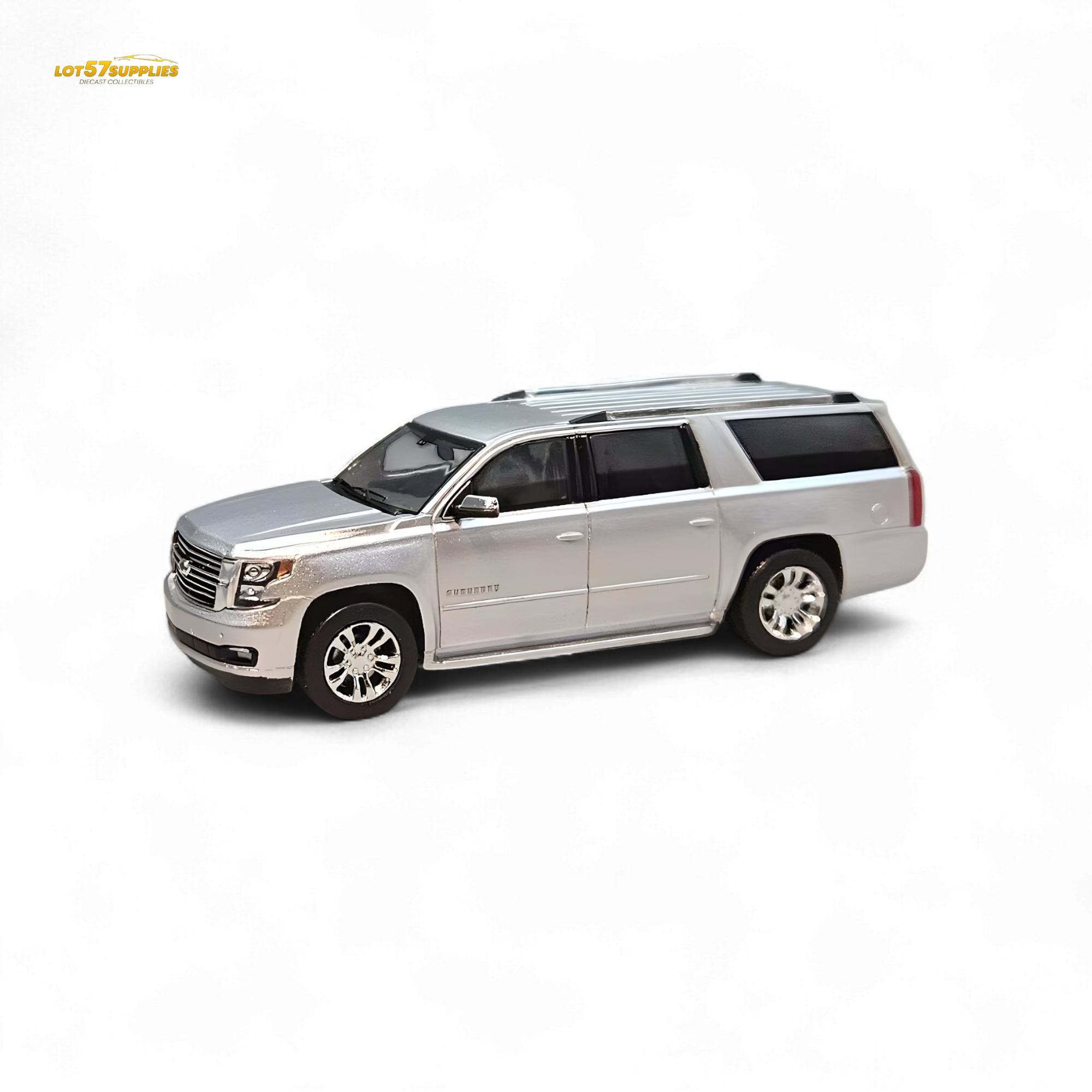 Chevrolet Suburban 2015 - Silver 1:64 by GOC