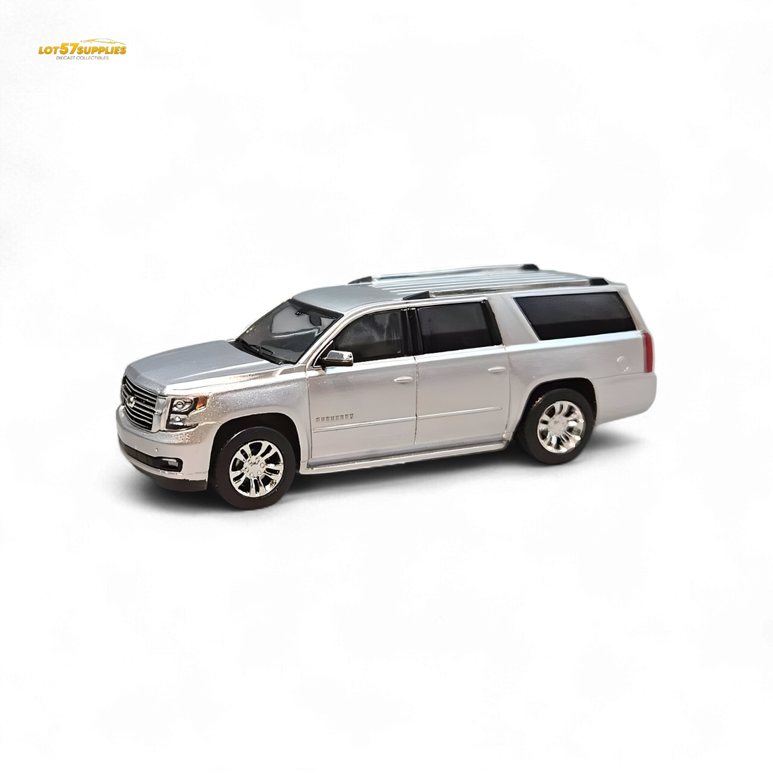 Chevrolet Suburban 2015 - Silver 1:64 by GOC