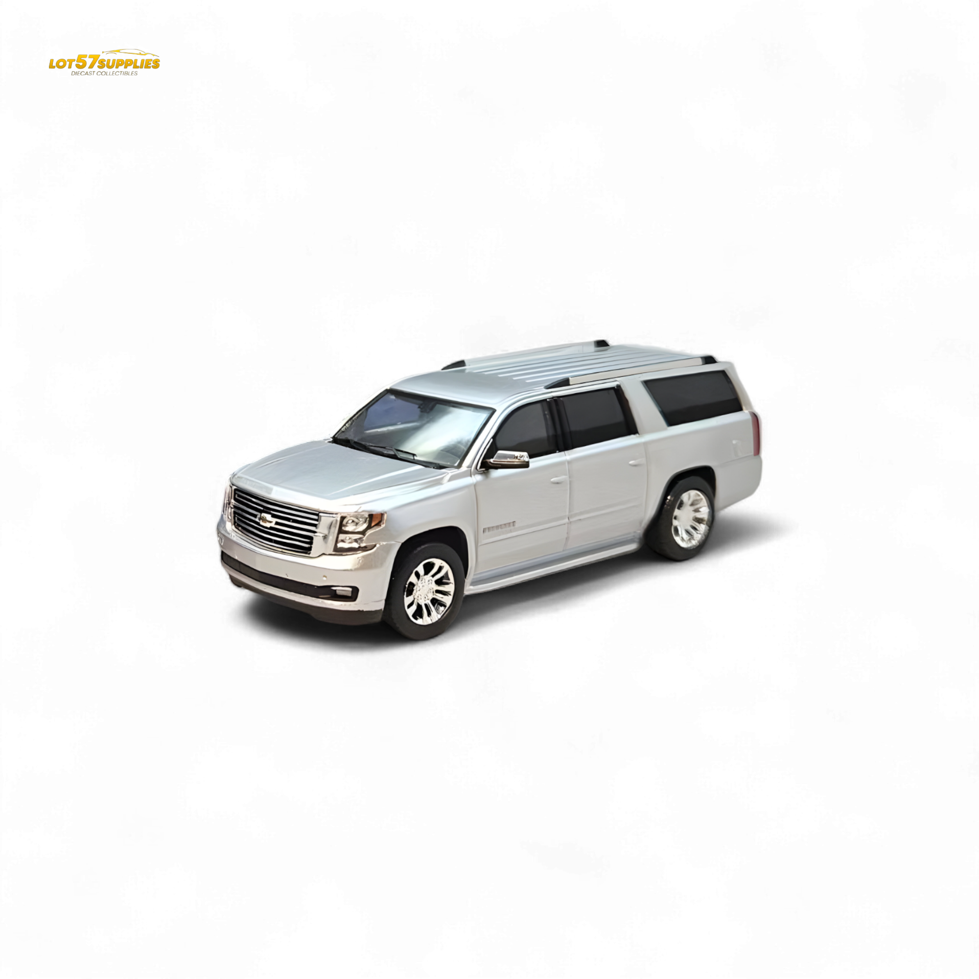 Chevrolet Suburban 2015 - Silver 1:64 by GOC