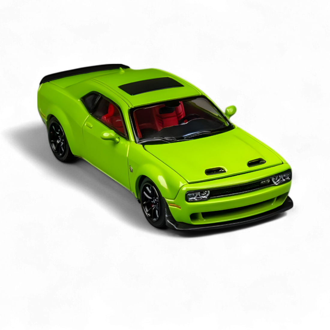 DODGE SRT HELLCAT - Green 1/64 Scale Diecast Model by Stance Hunters 3