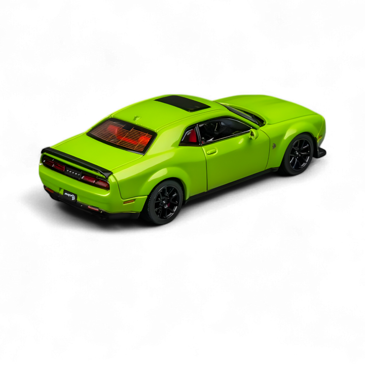 DODGE SRT HELLCAT - Green 1/64 Scale Diecast Model by Stance Hunters 2