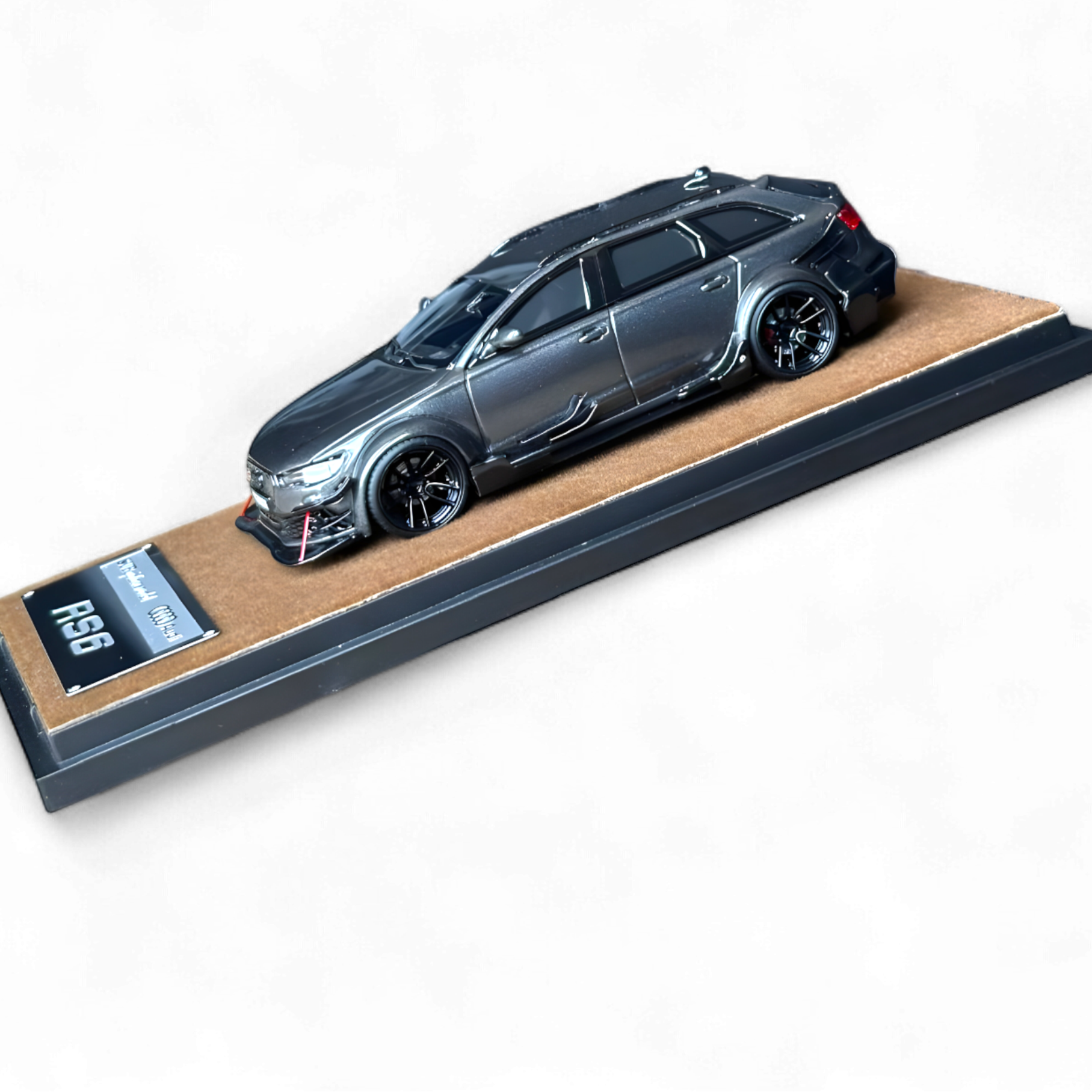 Audi RS6 Avant (C7) Crock Station wagon DTM Wide-Body Modified  - Gungrey 1/64 by Qidian Model