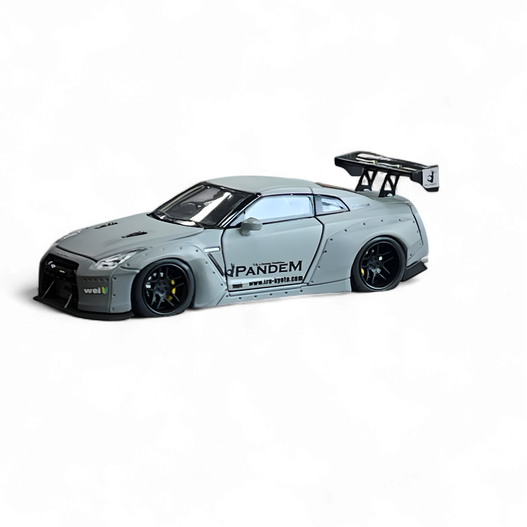 Nissan Rocket Bunny R35 Combat Grey 1:64 by PGM  11