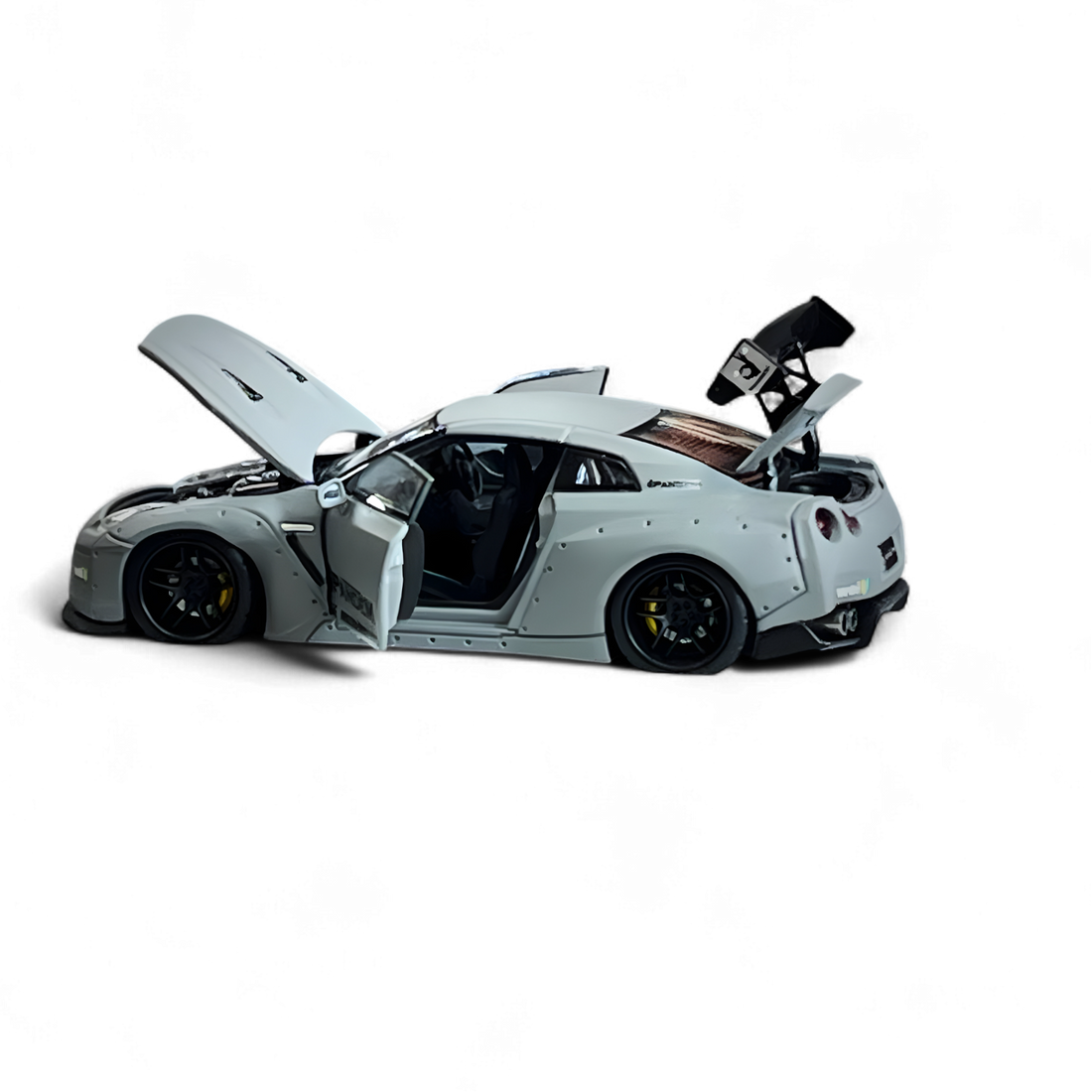 Nissan Rocket Bunny R35 Combat Grey 1:64 by PGM  15