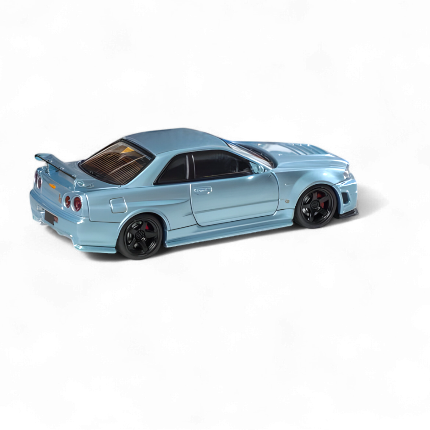 Nissan Skyline R34 GT-R Nismo Z-Tune Ice Blue 1:64 by Fuji 2