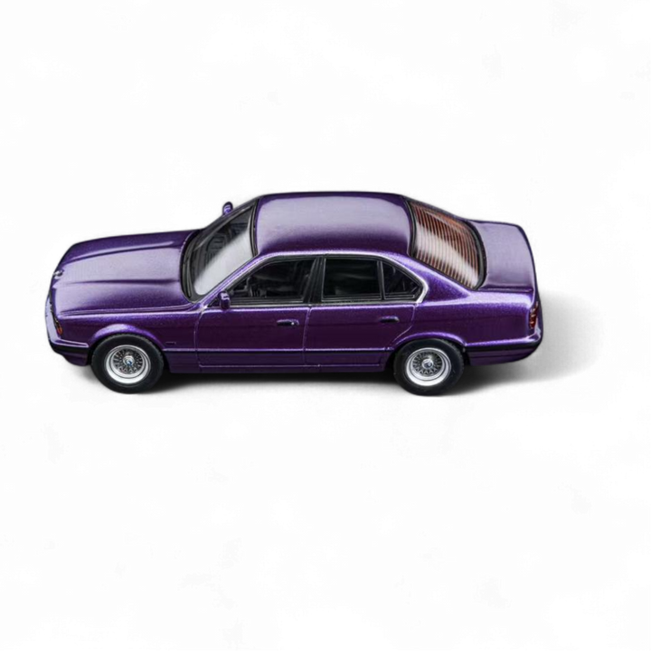 BMW E34 5-Series Sedan Daytona Roland Purple 1:64 by DCM  2