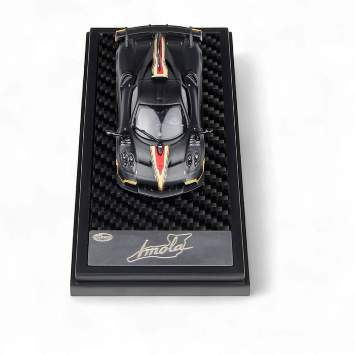 Pagani Imola Matte Black Carbon 1:64 by LCD 
 2