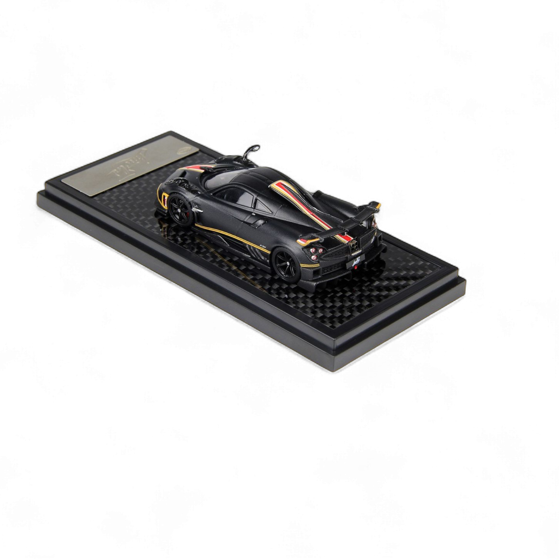 Pagani Imola Matte Black Carbon 1:64 by LCD 
 3