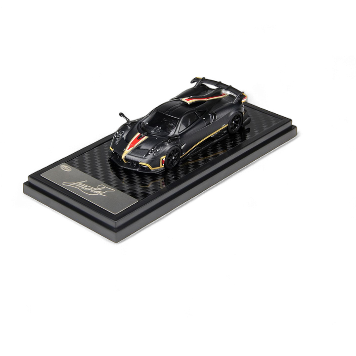 Pagani Imola Matte Black Carbon 1:64 by LCD 
