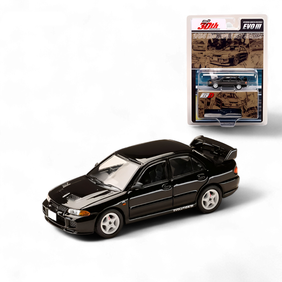 Mitsubishi Lancer Evo III Black 1:64 by Hobby Japan 